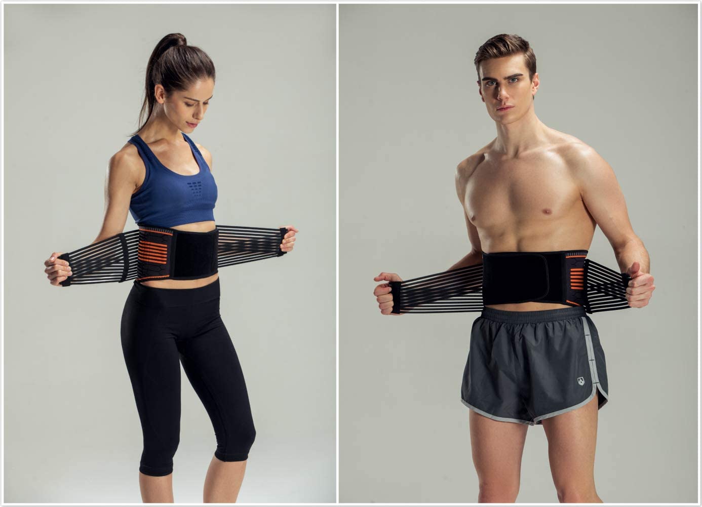Loovit Back Brace Posture Corrector - Back Support Belt with Fully  Adjustable Straps Relief Lower & Upper Back Pain, Improve Posture &  Provides Lumbar